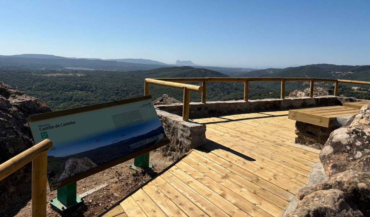 El mirador de la Calzada Romana del Castillo, una 