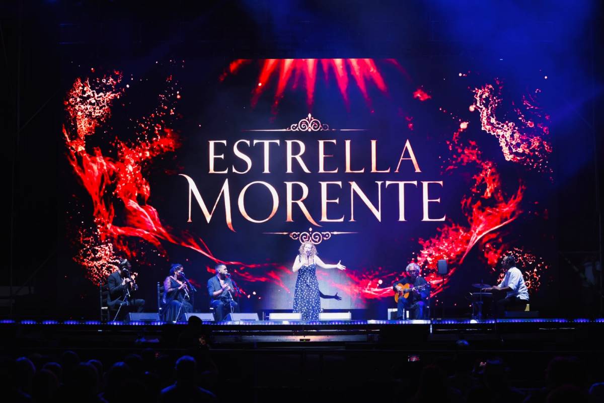 Directo de Estrella Morente, este pasado sábado. - Directo de Estrella Morente, este pasado sábado.