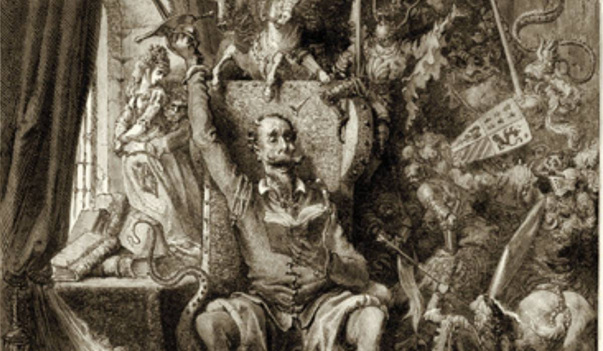 Una ilustración del Quijote. - 