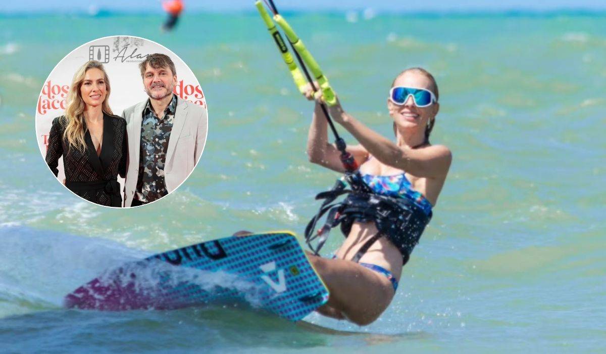 Kira Miró, de la televisión a unas vacaciones de pura adrenalina en plena costa de la provincia de Cádiz