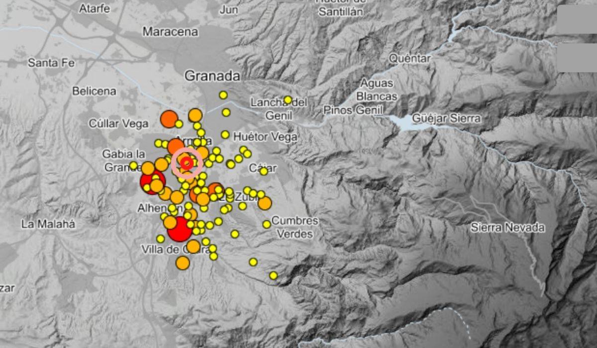 Madrugada de duermevela en Granada, con varios terremotos que se han sentido en las viviendas durante la madrugada