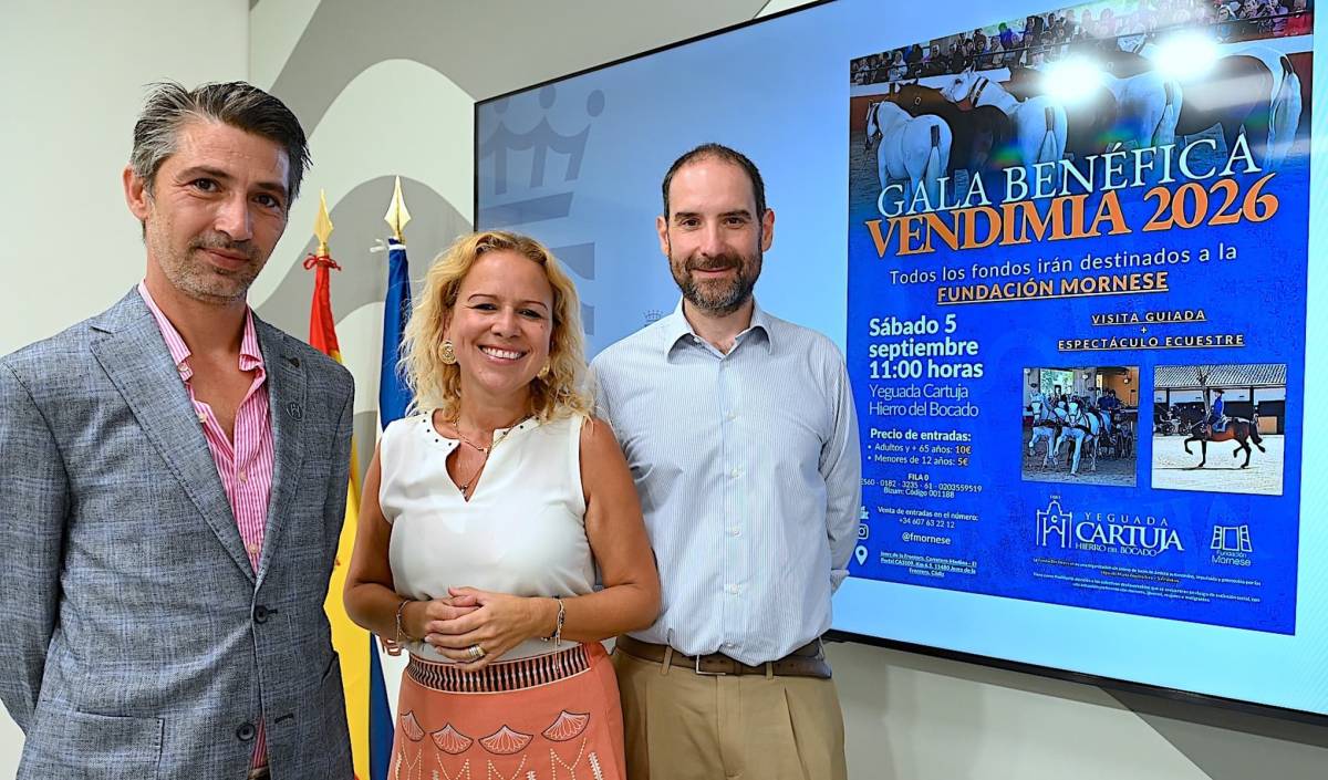 Presentación de la Gala solidaria en la Yeguada del Hierro del Bocado de Jerez - Presentación de la Gala solidaria en la Yeguada del Hierro del Bocado de Jerez