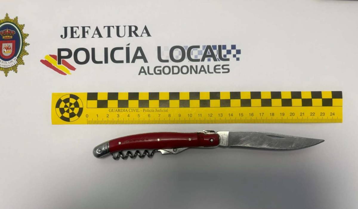 Detenido con un Taser tras exhibir una navaja en Algodonales - Detenido con un Taser tras exhibir una navaja en Algodonales