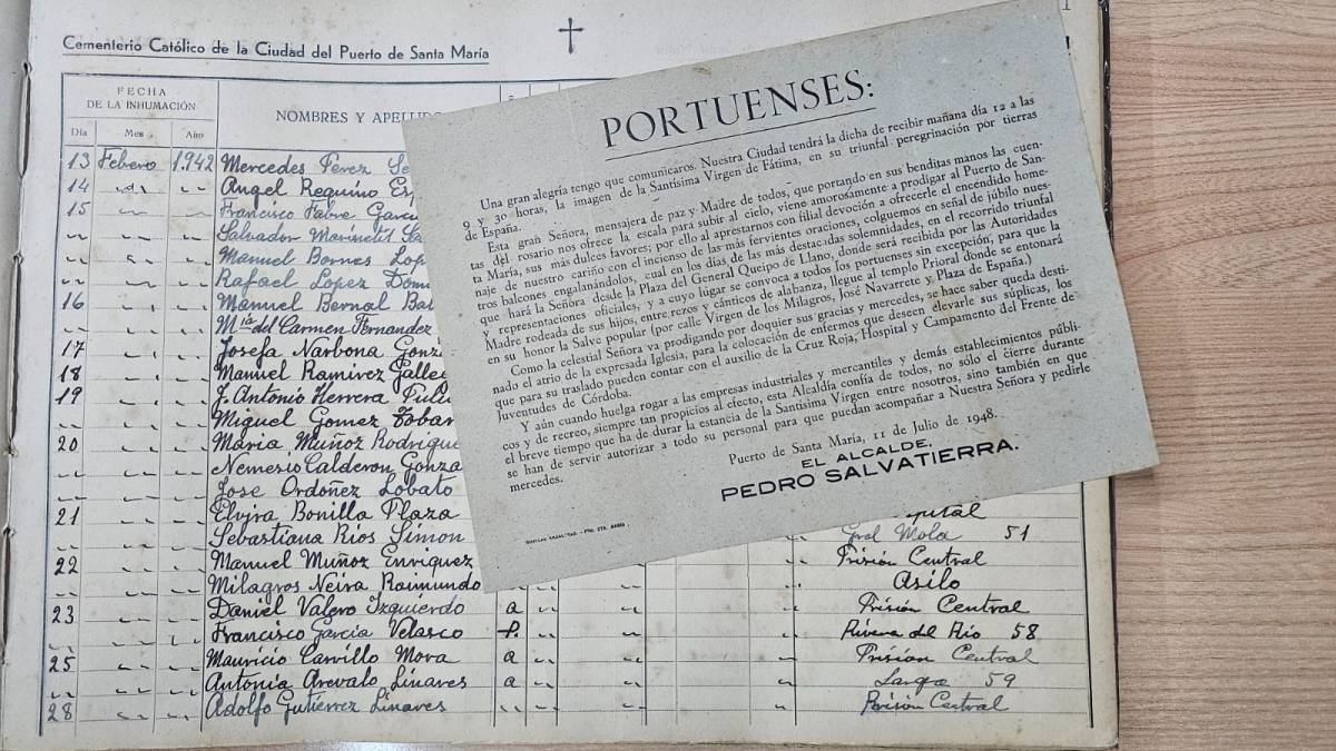 El Puerto comienza la digitalización histórica de más de 20.000 expedientes del Cementerio: algunos con más de un siglo