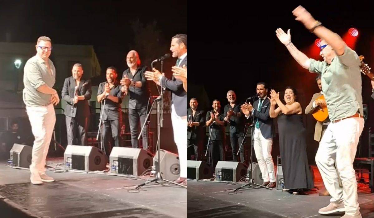 VÍDEO | La 'pataíta' llena de arte de Jorge Cadaval, de Los Morancos, en la Fiesta de la Bulería de Jerez