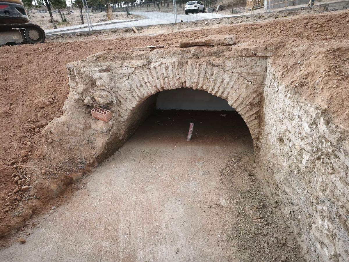 La imagen del puente en Carmona. - La imagen del puente en Carmona.