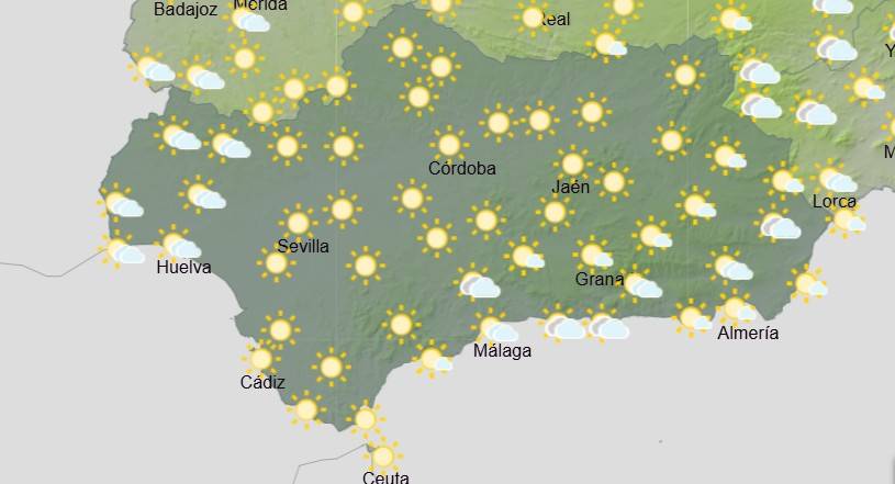 Algunas nubes la tarde del domingo. - Algunas nubes la tarde del domingo.