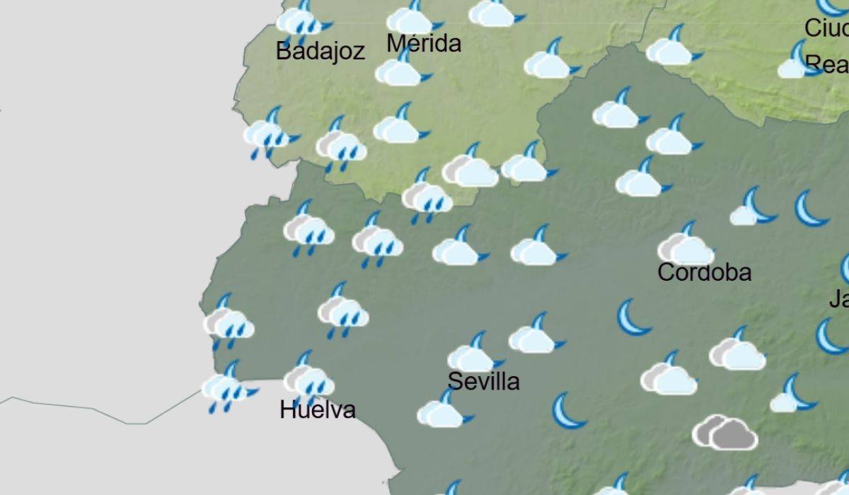 La Aemet avisa: las lluvias vuelven muy pronto a Andalucía, por lo que hay que aprovechar este 'finde'