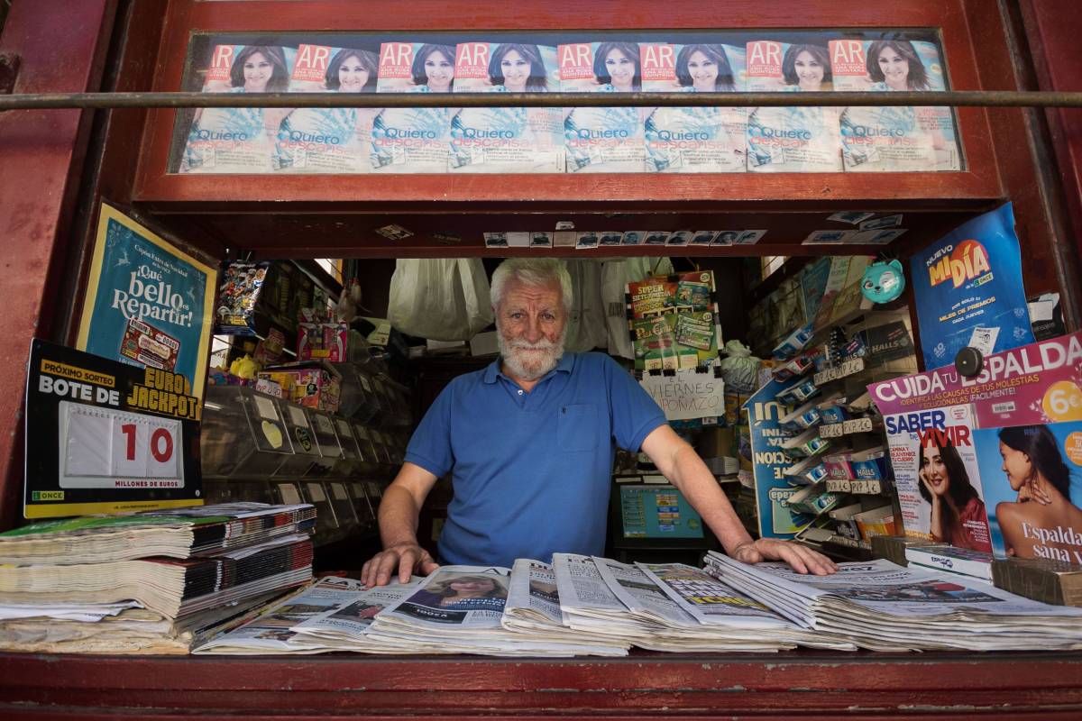 Fallece Jesús Delgado, el penúltimo quiosquero del centro de Jerez 
