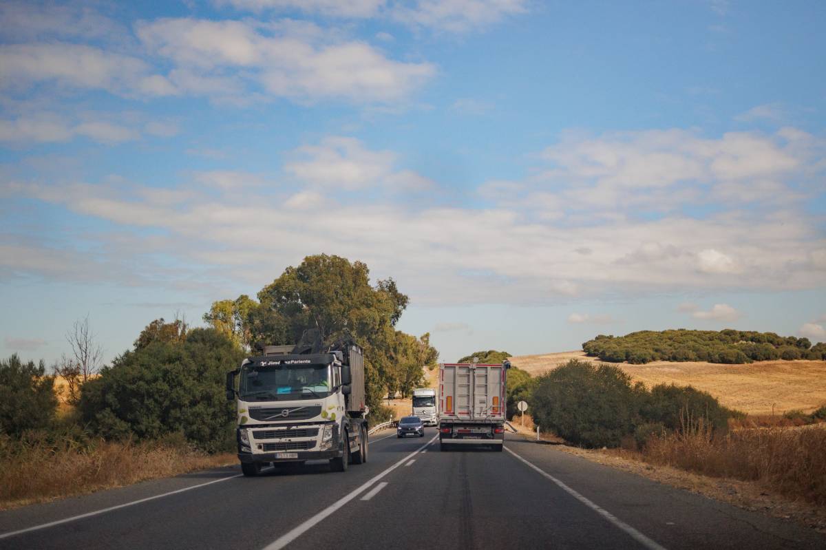 CAMIONES NACIONAL CUARTA Y AUTOPISTA SEVILLA - MANU GARCÍA CAMIONES NACIONAL CUARTA Y AUTOPISTA SEVILLA
