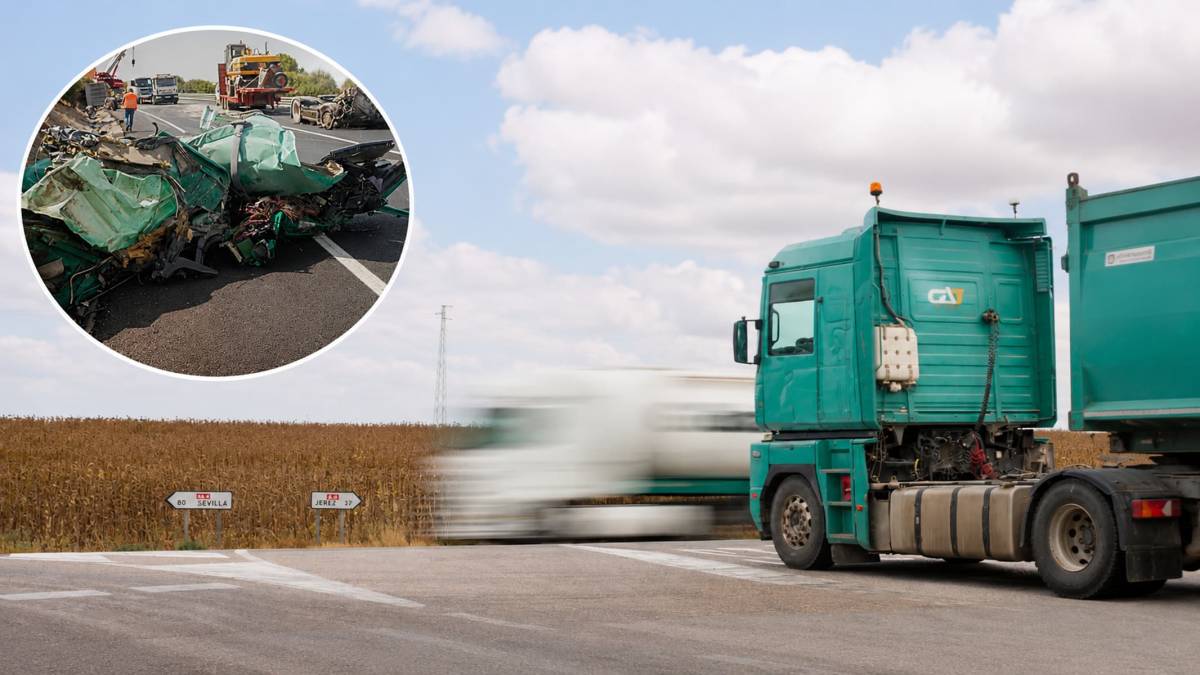 La alerta de los transportistas tras dos graves accidentes en Cádiz: 