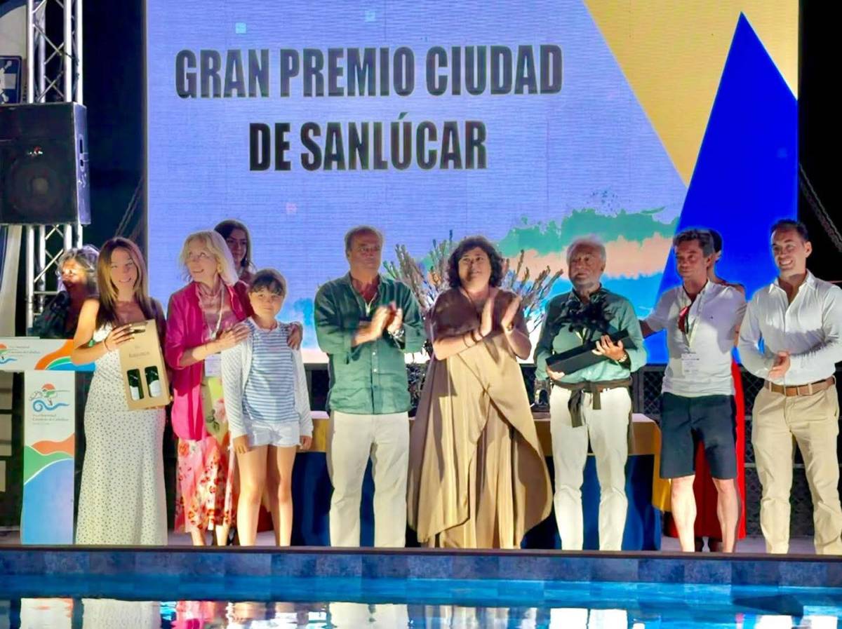Entrega del Gran Premio Ciudad de Sanlúcar.