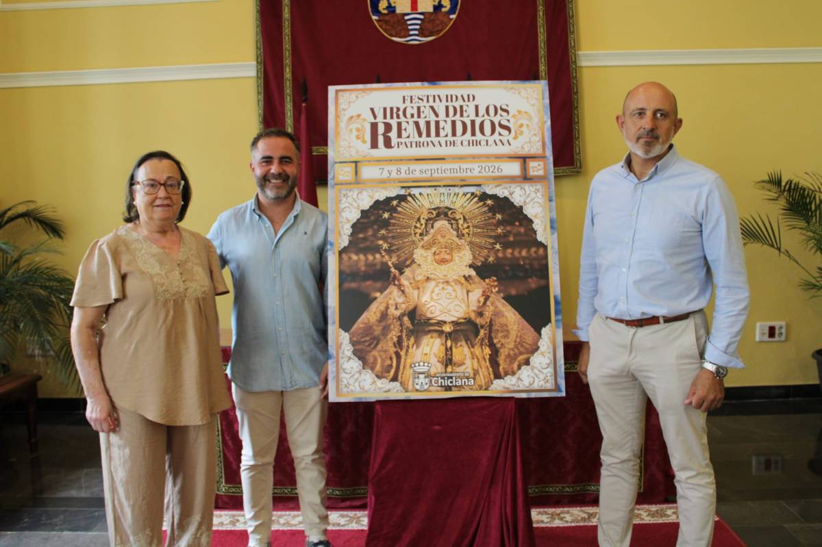 Chiclana se prepara para celebrar a su Patrona con la pisa de la uva, la ofrenda floral y su tradicional procesión
