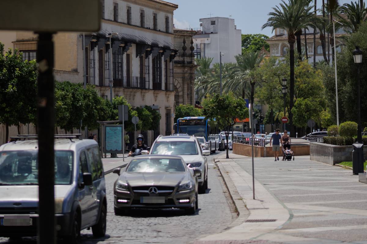 El atasco en calle Sevilla