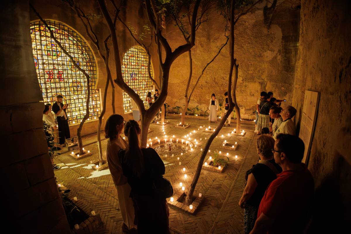 Las mejores imágenes de los patios a la luz de las mariposas en El Puerto de Santa María