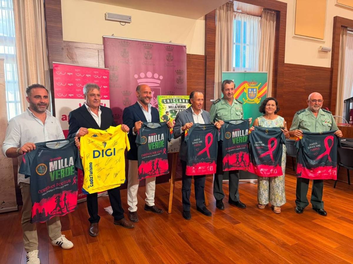 La Milla Verde de la Guardia Civil: una carrera solidaria contra el cáncer de mama en el poblado de Sancti Petri 