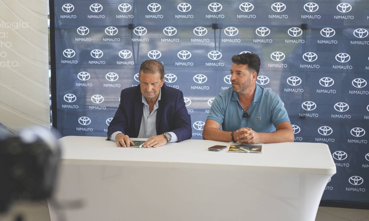 Fernando Guerrero, presidente del Xerez Toyota Nimauto, y José Luis Nimo, consejero delegado de Nimo Grupo.