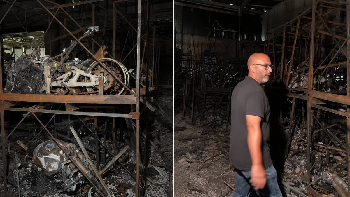 El doloroso recuento de la empresa de motos de Jerez calcinada por un incendio a mediados de agosto