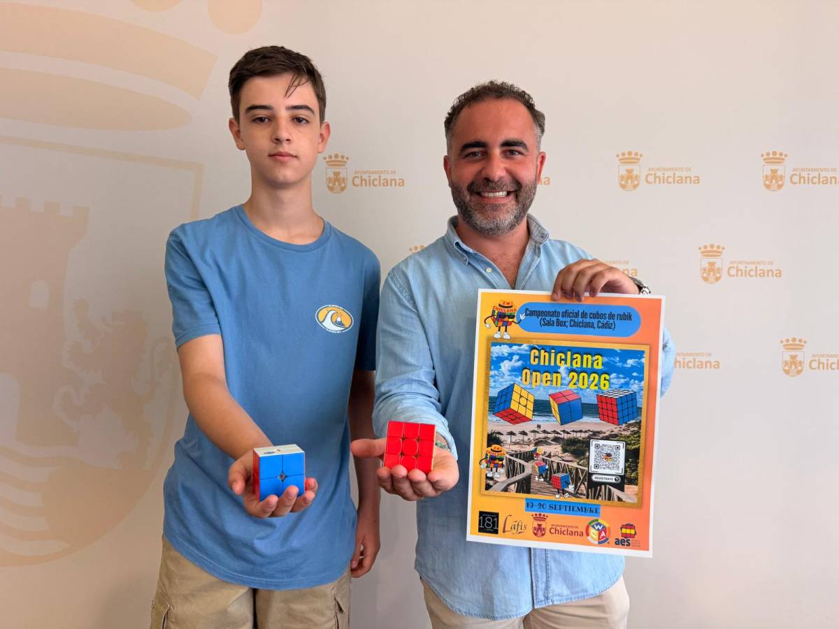 Chiclana estrenará su primer Campeonato de Cubos de Rubik para amantes del 'speedcubing'