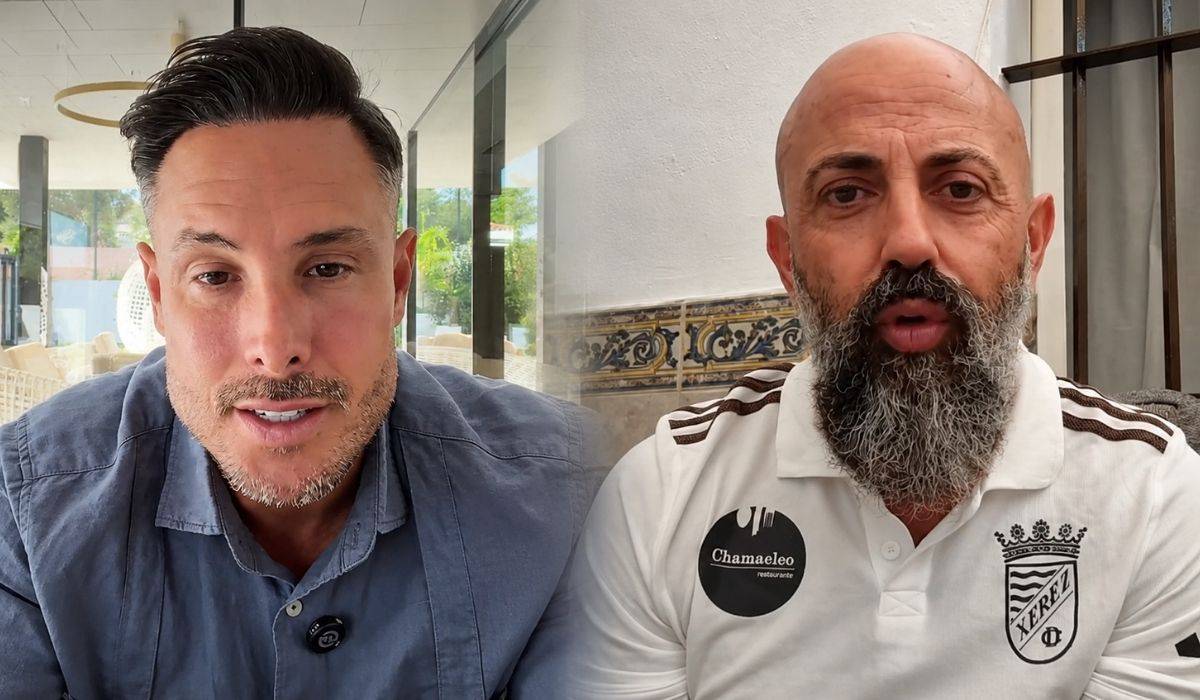 Convulso cruce de vídeos en el Xerez CD: el empresario Juan Díaz se ofrece, dice que ha negociado entrar, y Titín responde