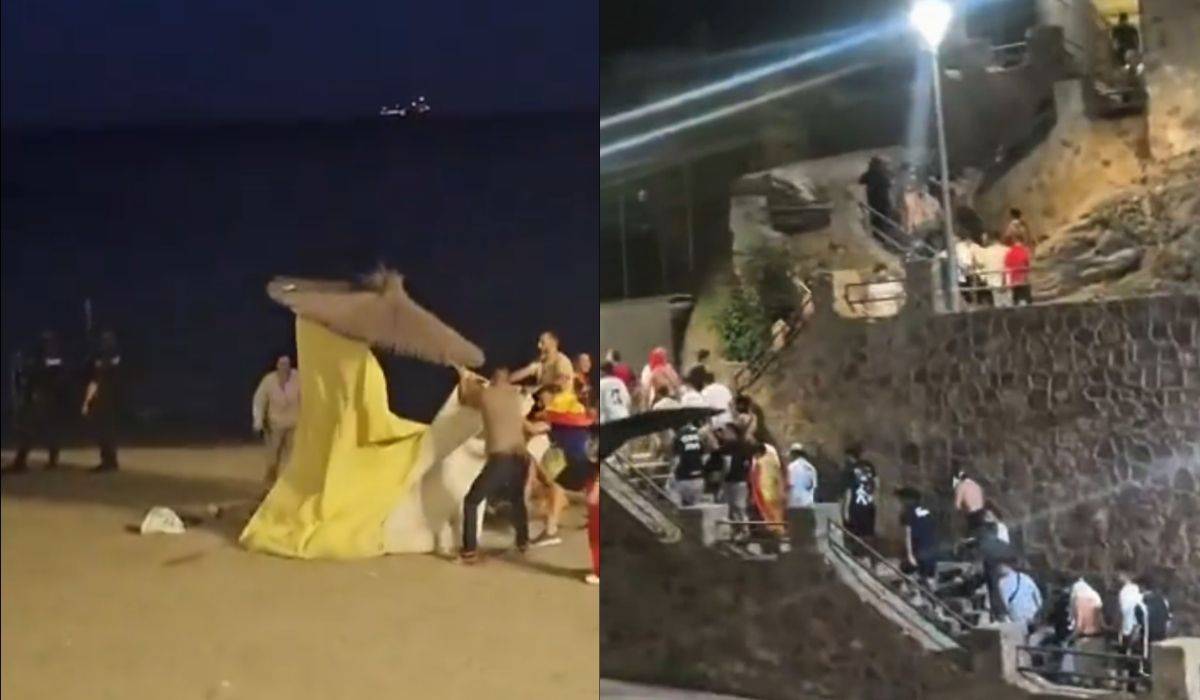 Tensión en Ceuta con un intento de expulsión de los migrantes en la playa por parte de ciudadanos: Fernando Simón y Aznar acuden este jueves