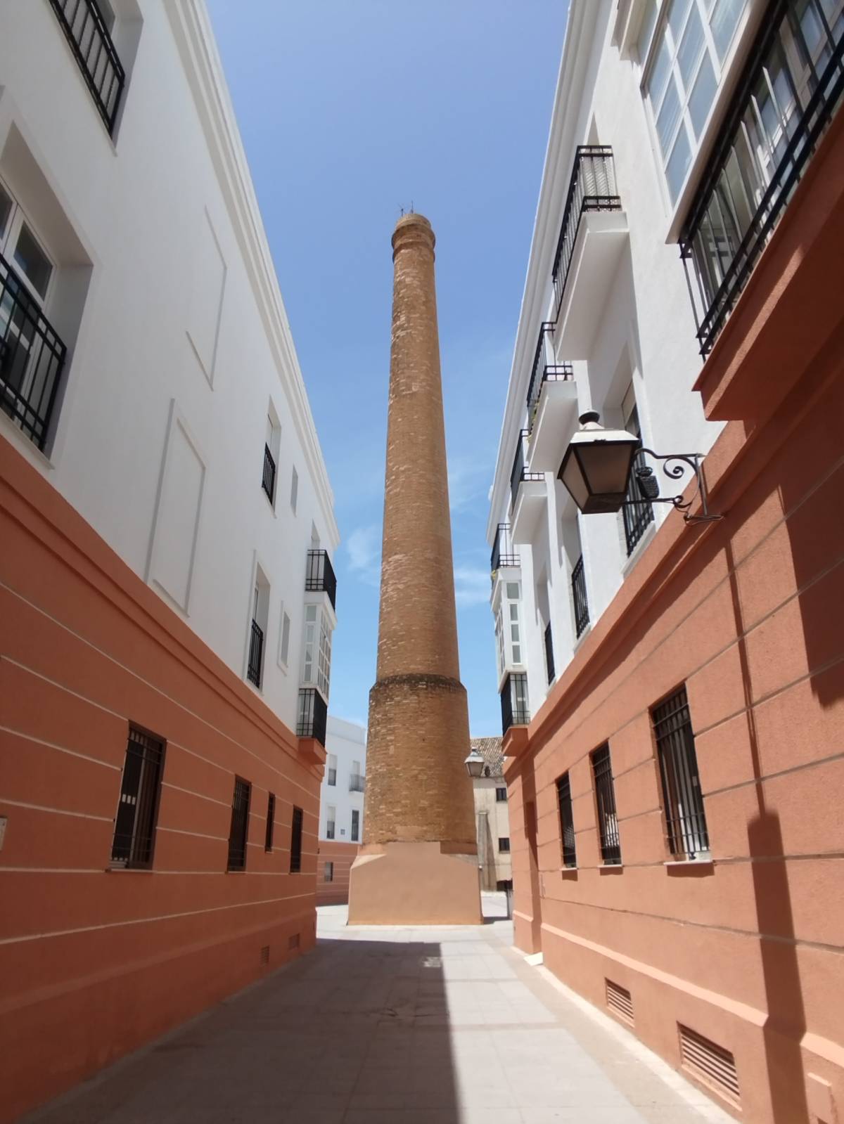 Chimenea del Alambique de la Fábrica de electricidad, de 1901.
