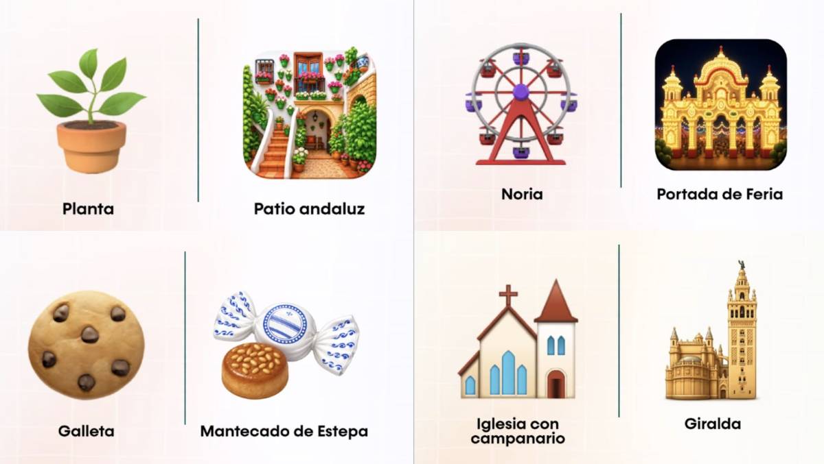 La Giralda, la Torre del Oro y hasta un mantecado: Sevilla se suma al trend de los emojis con acento propio