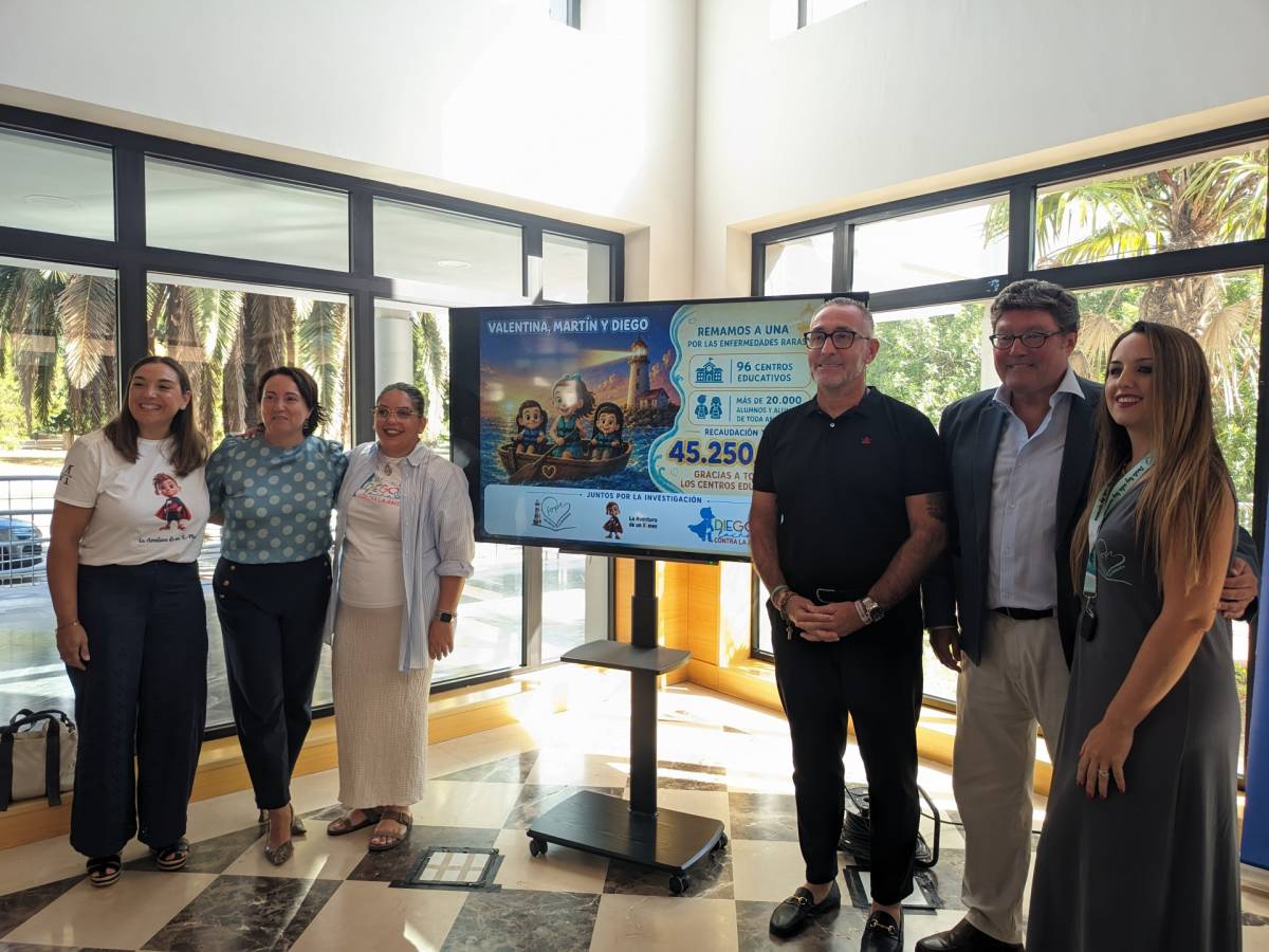 Más de 20.000 escolares se vuelcan desde Jerez con los pequeños Valentina, Martín y Diego y recaudan 45.250 euros