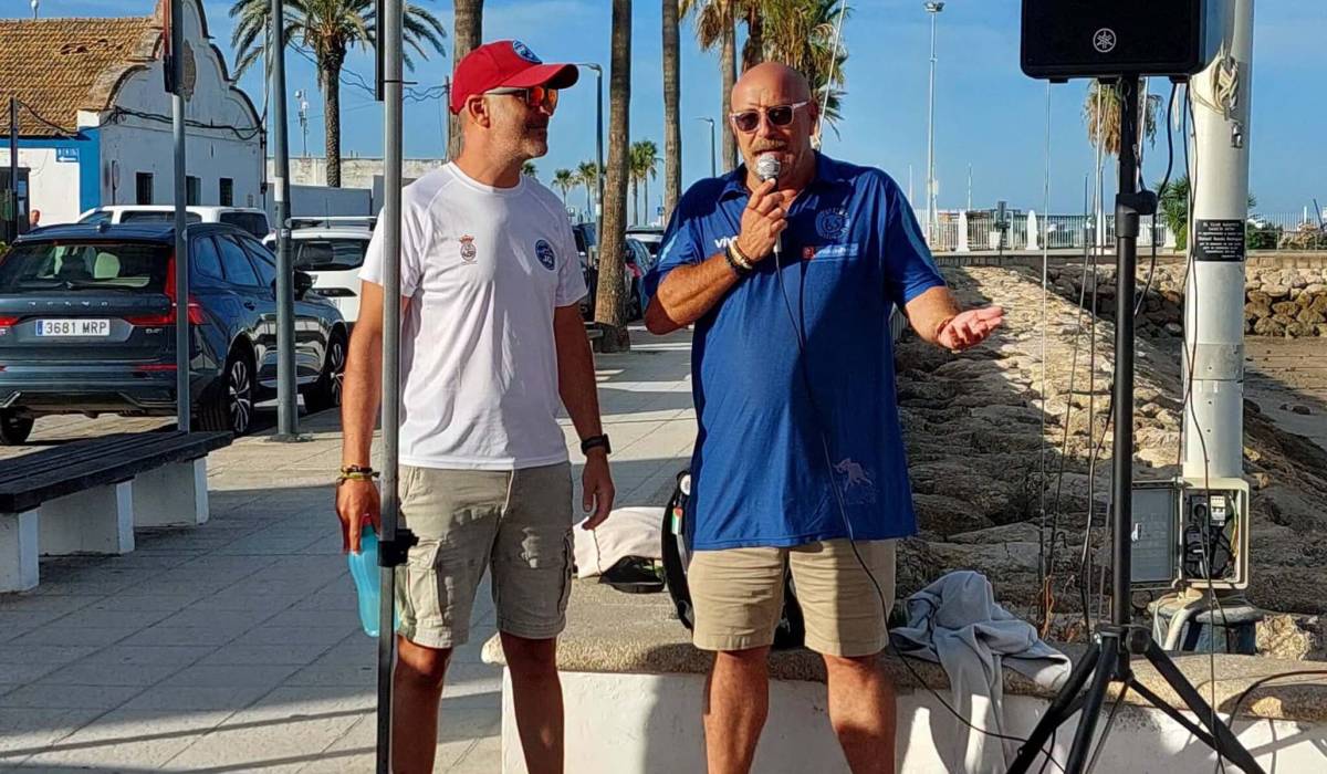 Minutos previos a completar el reto en Chiclana - Minutos previos a completar el reto en Chiclana