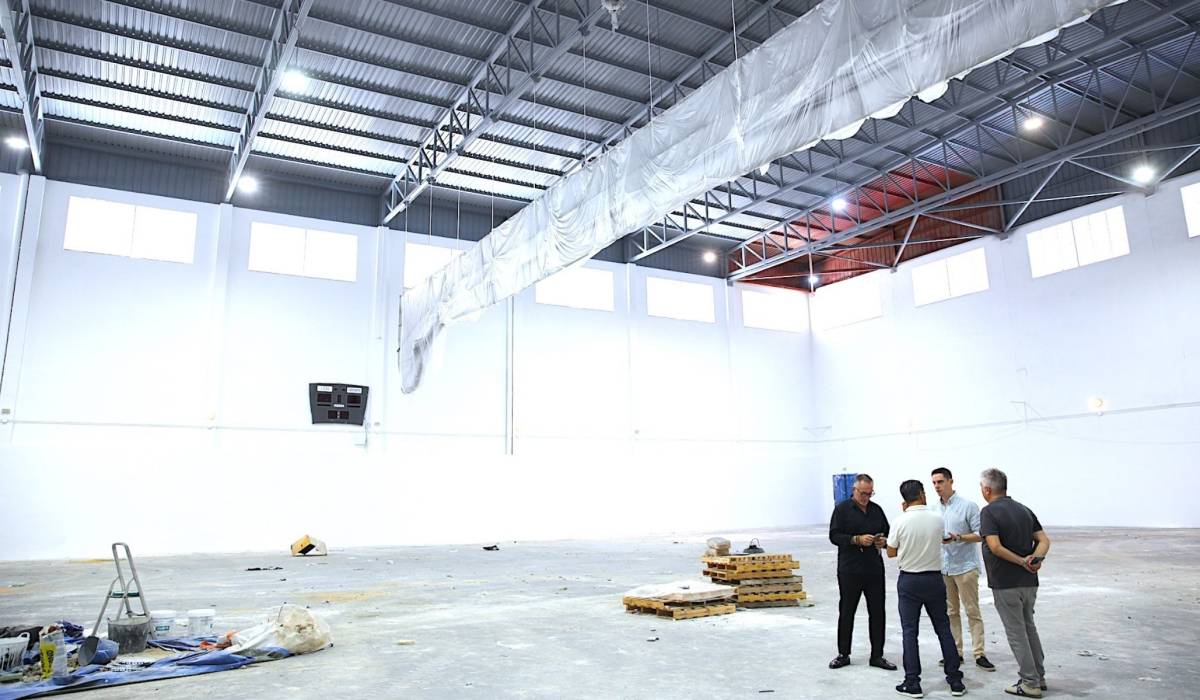 Así avanzan las obras en el pabellón Kiko Narváez de Jerez, y así afectará a los clubes
