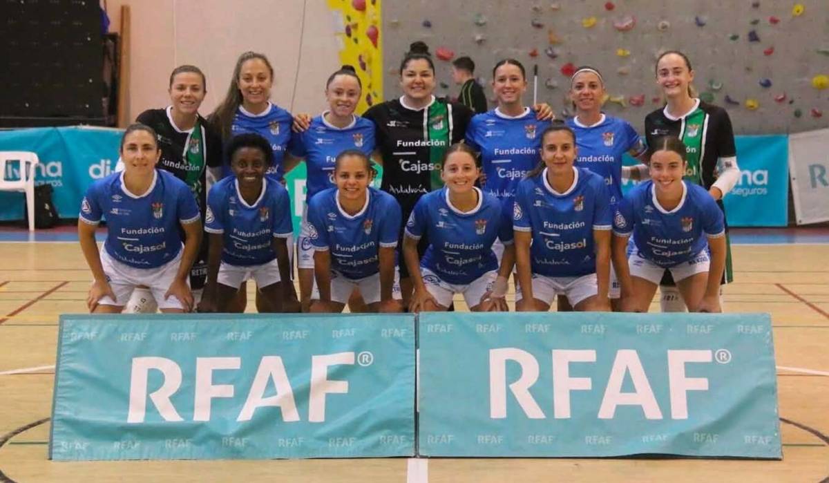 Las jugadoras del Guadalcacín Fútbol Sala Femenino