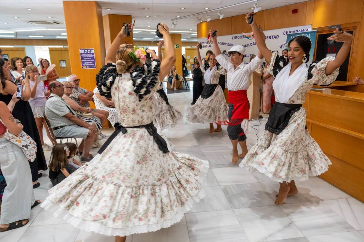 Danza tradicional andaluza.