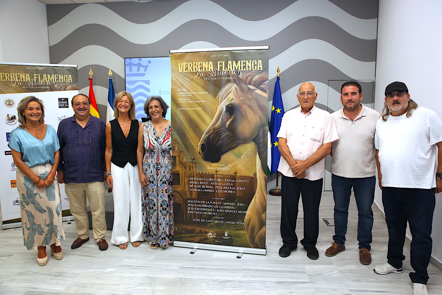 Noche de verbena flamenca en La Asunción: 600 sillas para ver a Luis Moneo, Eva del Cristo o Pescaílla de Jerez