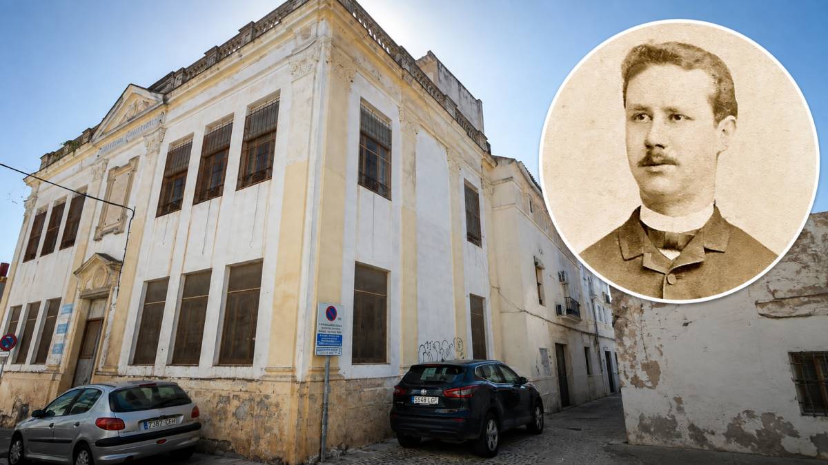 El antiguo colegio de Santa Clara en Jerez cumple un siglo: 2.129 metros cuadrados de abandono en pleno centro