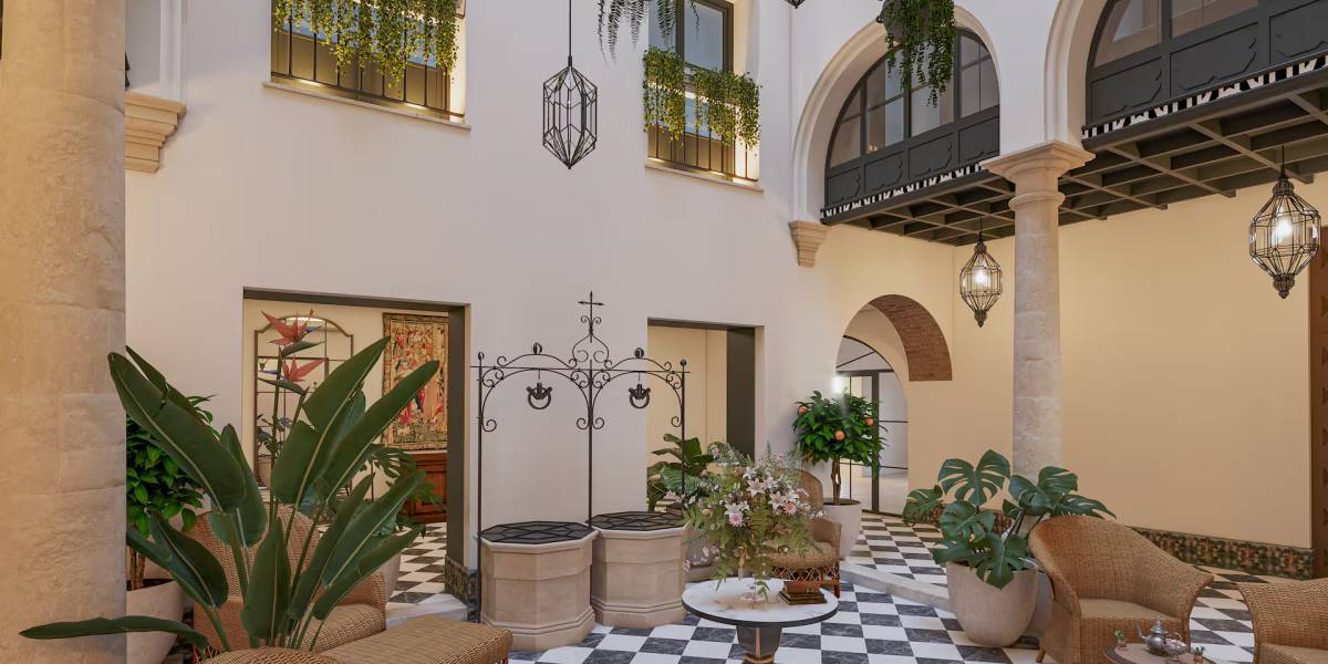 Un vistazo al primer hotel de cinco estrellas de Cádiz: así serán su gran terraza y sus espacios más exclusivos
