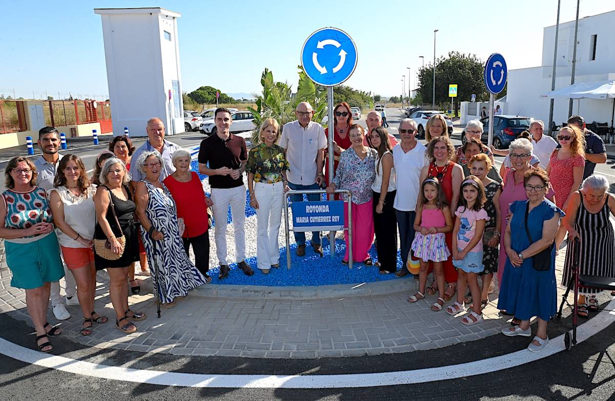 Un regalo de Jerez a María Gutiérrez Rey: adiós a un punto negro en San José Obrero