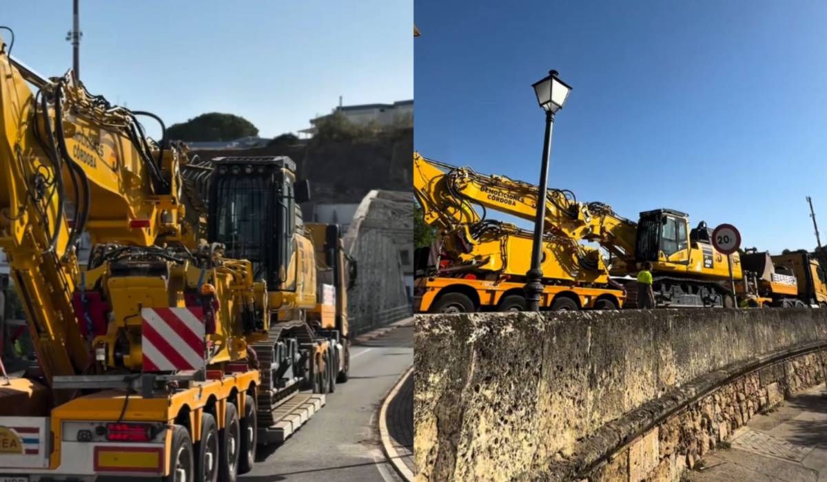El derribo del puente de Hierro de Arcos: 