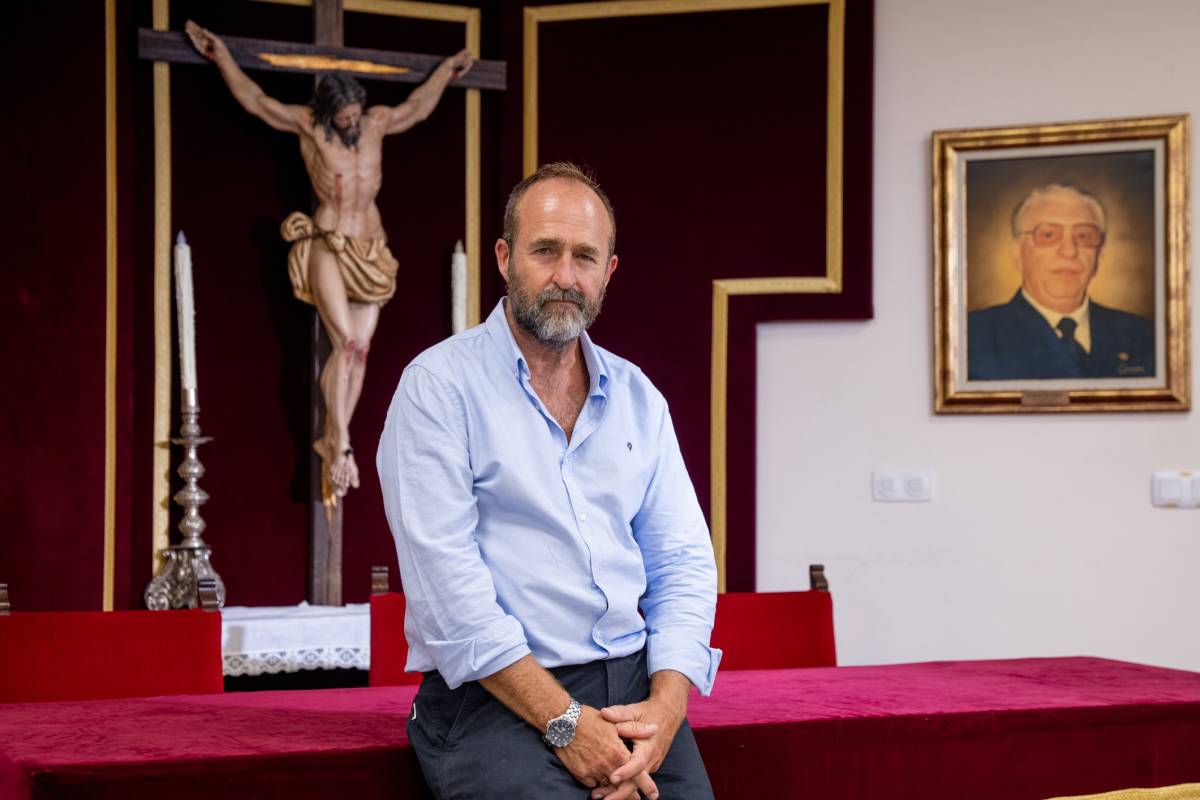 Froilán Solís Merino Presidente del Consejo de Union de Hermandades de Jerez