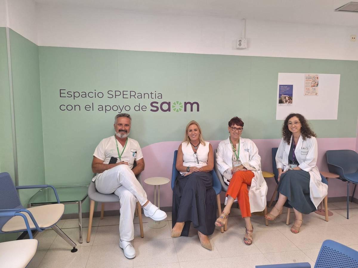 El Hospital de Jerez renueva las salas de espera de Oncología con un proyecto centrado en el bienestar del paciente