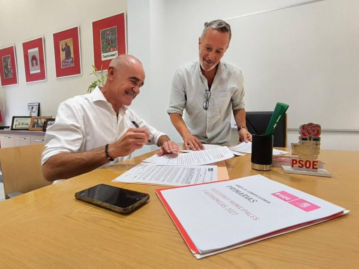 Antonio Muñoz ya es oficialmente precandidato del PSOE para la Alcaldía de Sevilla: 