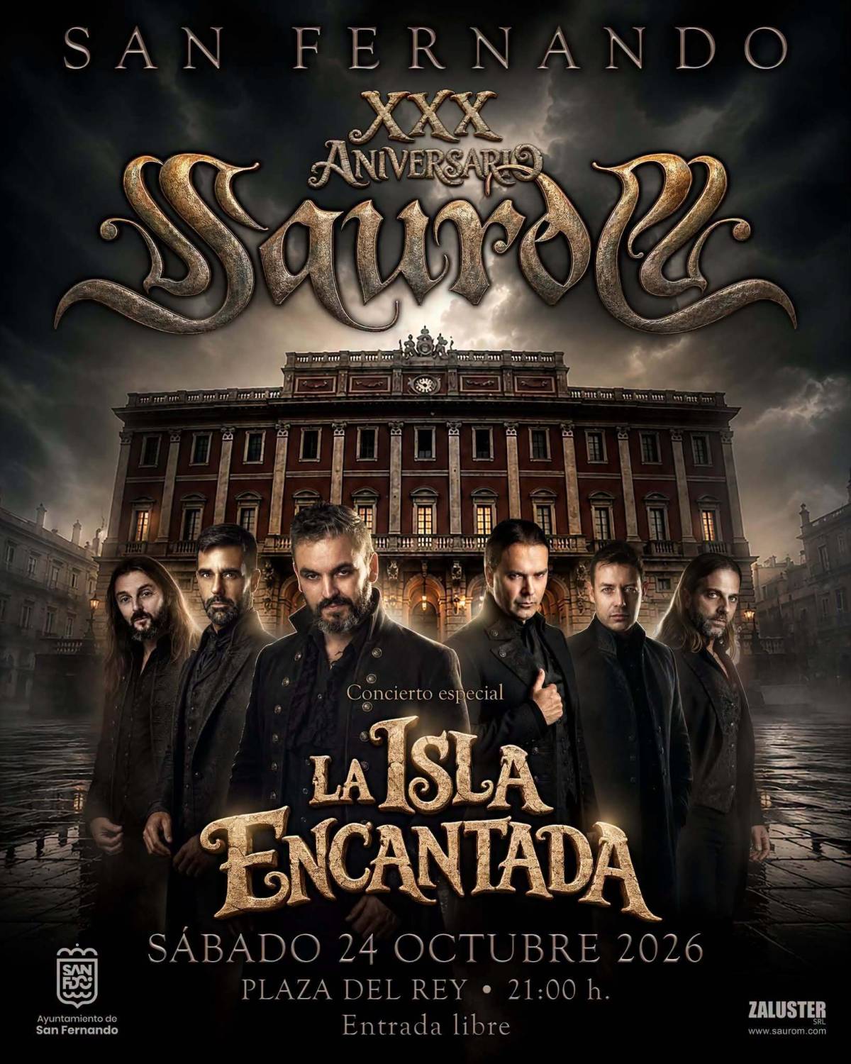 Cartel del concierto. - Cartel del concierto.