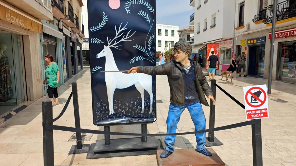 Este municipio de Málaga se vuelca con Harry Potter: llena sus calles de personajes y criaturas a tamaño real
