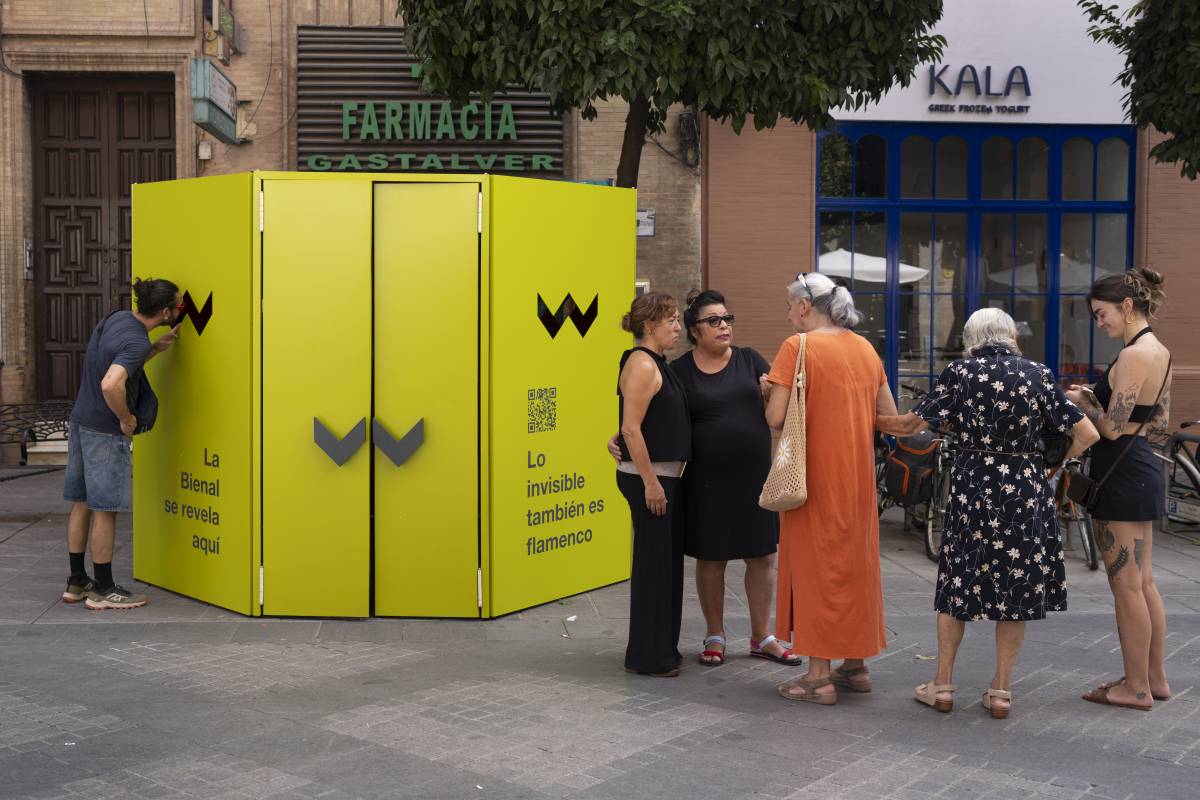 La Sala de Revelado itinerante de la Bienal de Flamenco de Sevilla