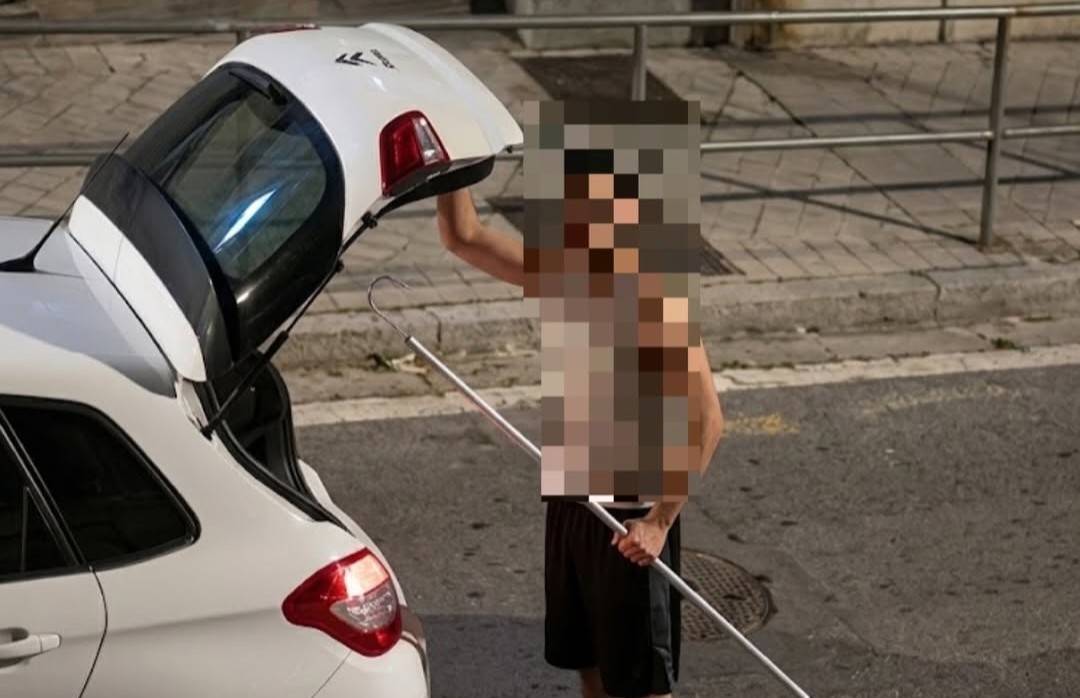 El hombre que dejó atado a un peatón a una barandilla en Granada con un gancho de pescar se entrega y entra en prisión