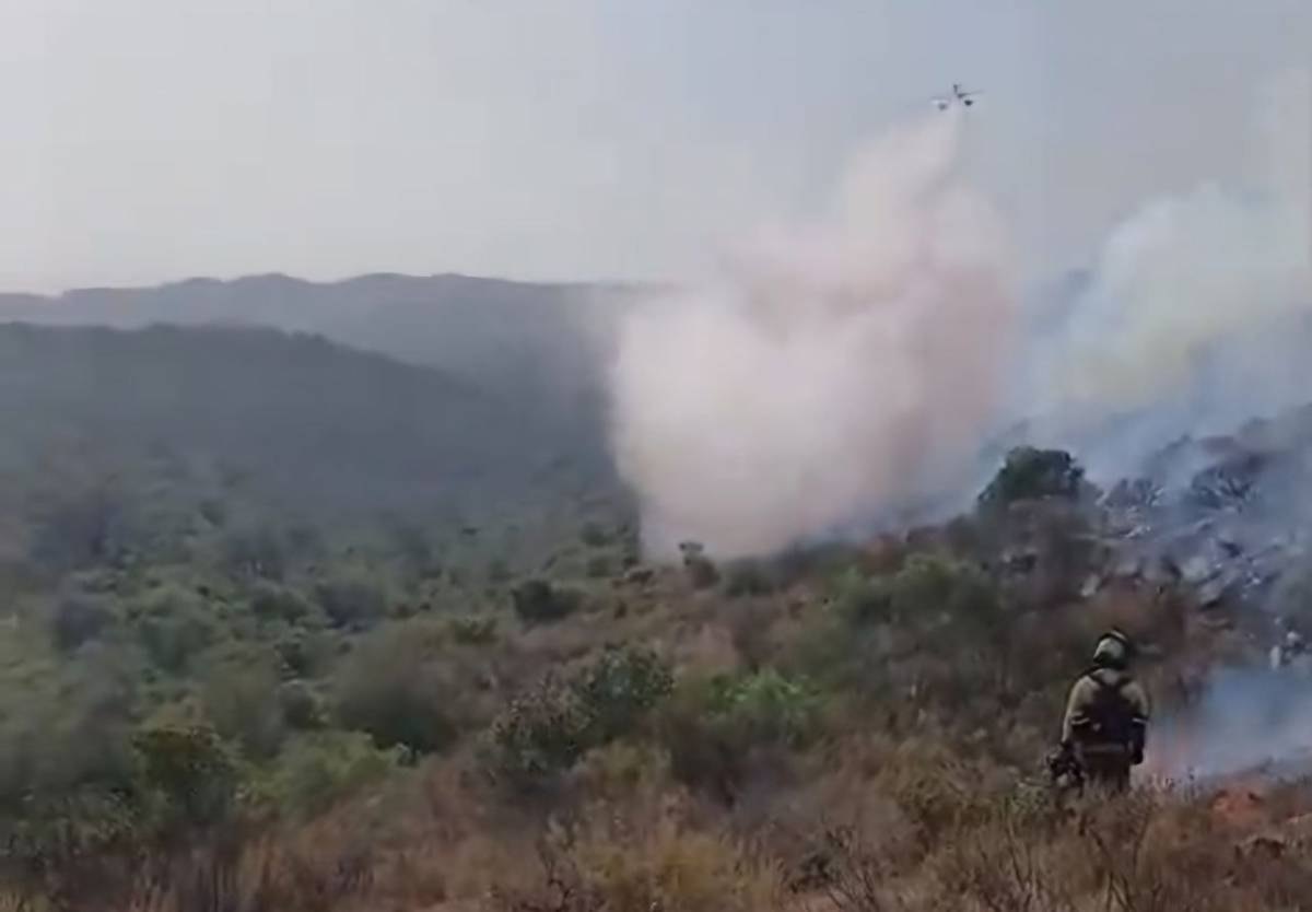 El Infoca se despliega en El Castillo de las Guardas por un nuevo incendio forestal: es uno de los municipios afectados por el fuego de Niebla