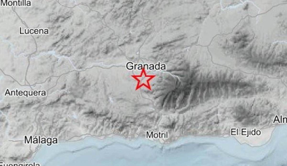 Granada siente un nuevo terremoto: es el sexto que se hace notar en el fin de semana
