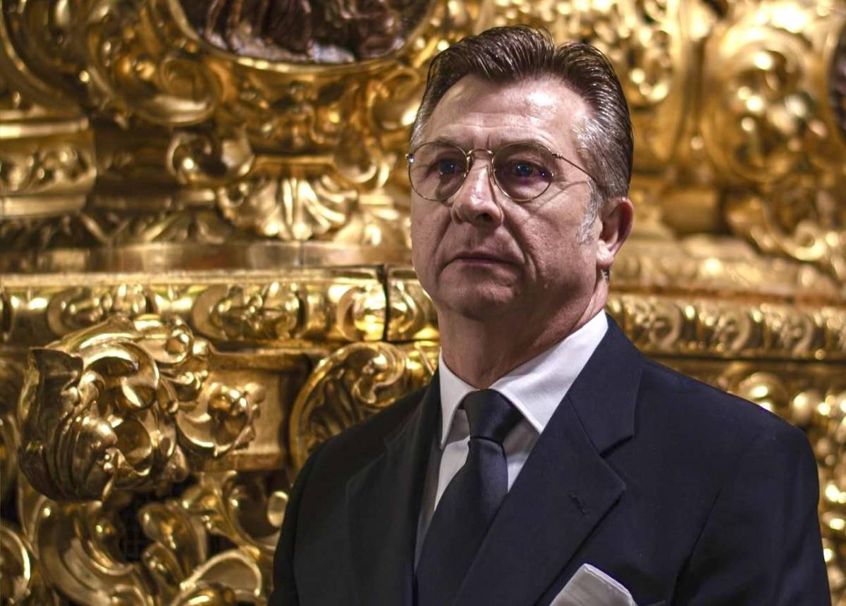 Manuel Campos se despide de sus costaleros del Señor de la Vía Crucis: "Bendita cuadrilla la que el Señor puso en mis manos"