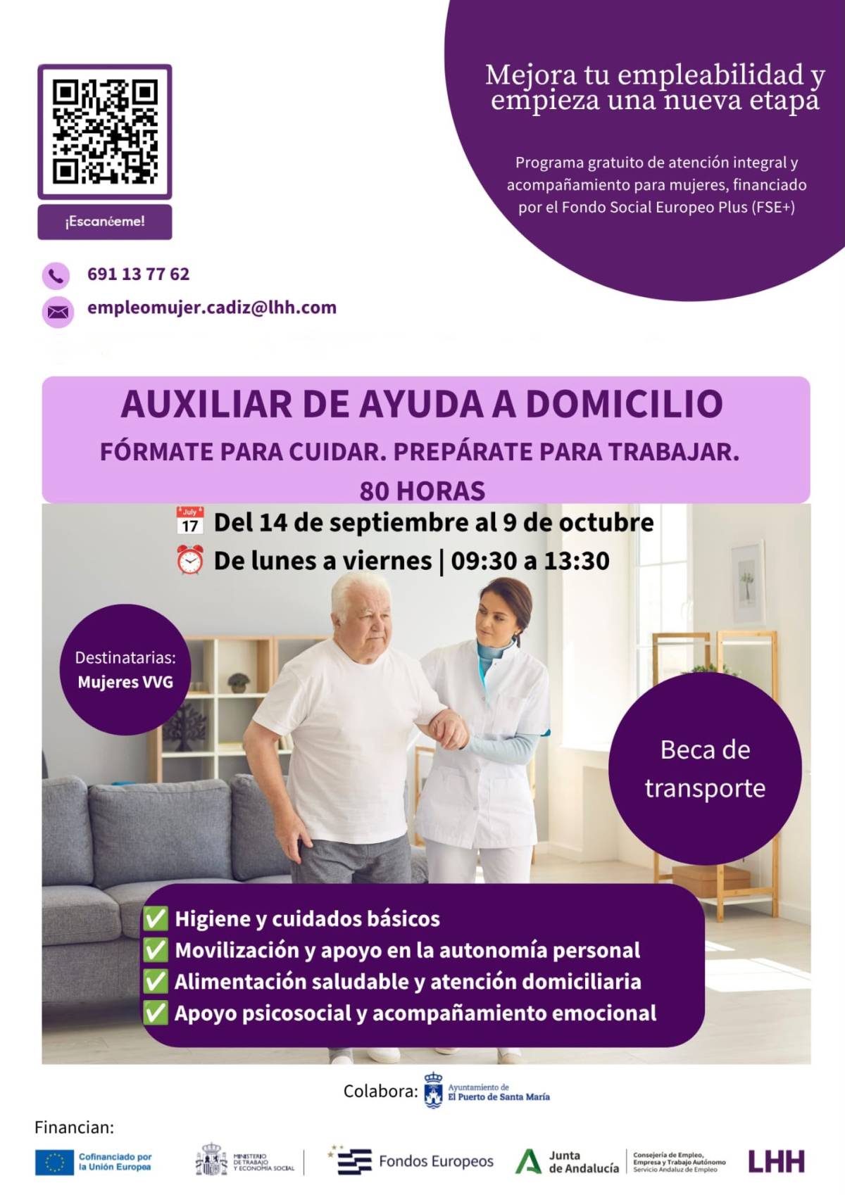 El cartel de la convocatoria.