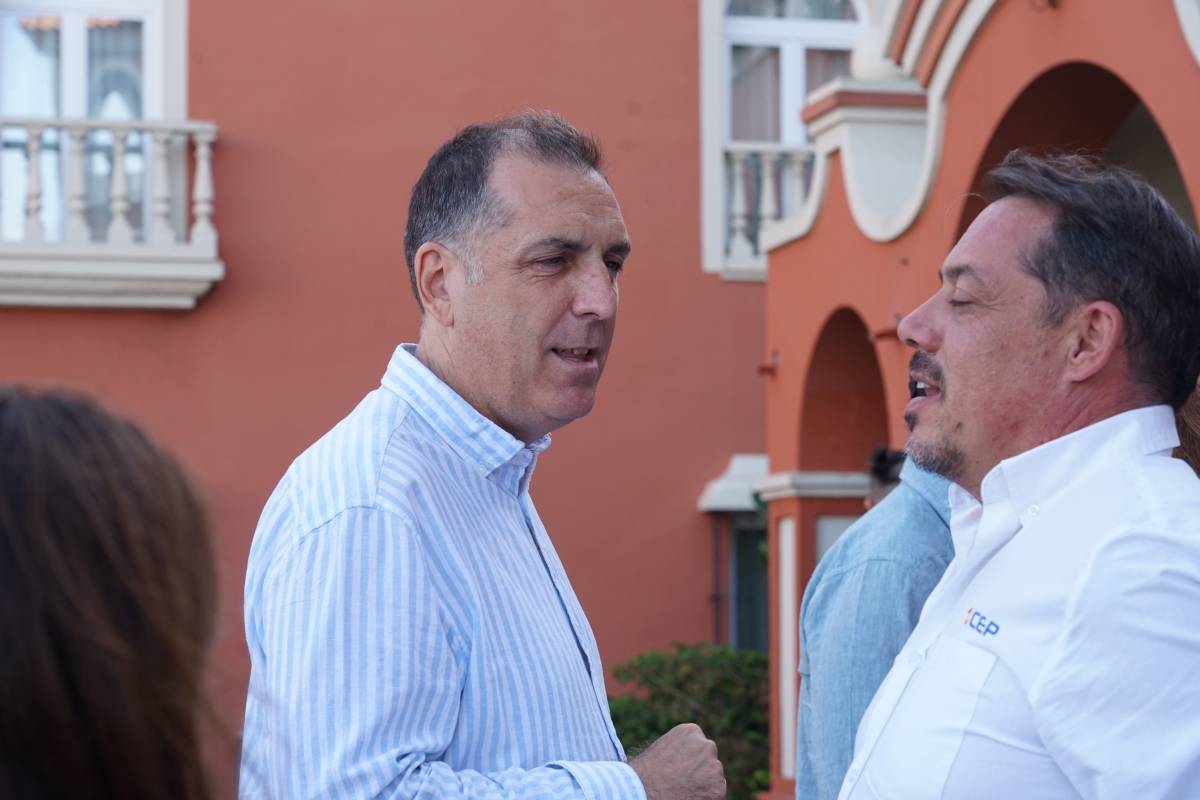 Samuel Vázquez, tras su reunión en Algeciras, hace unos días