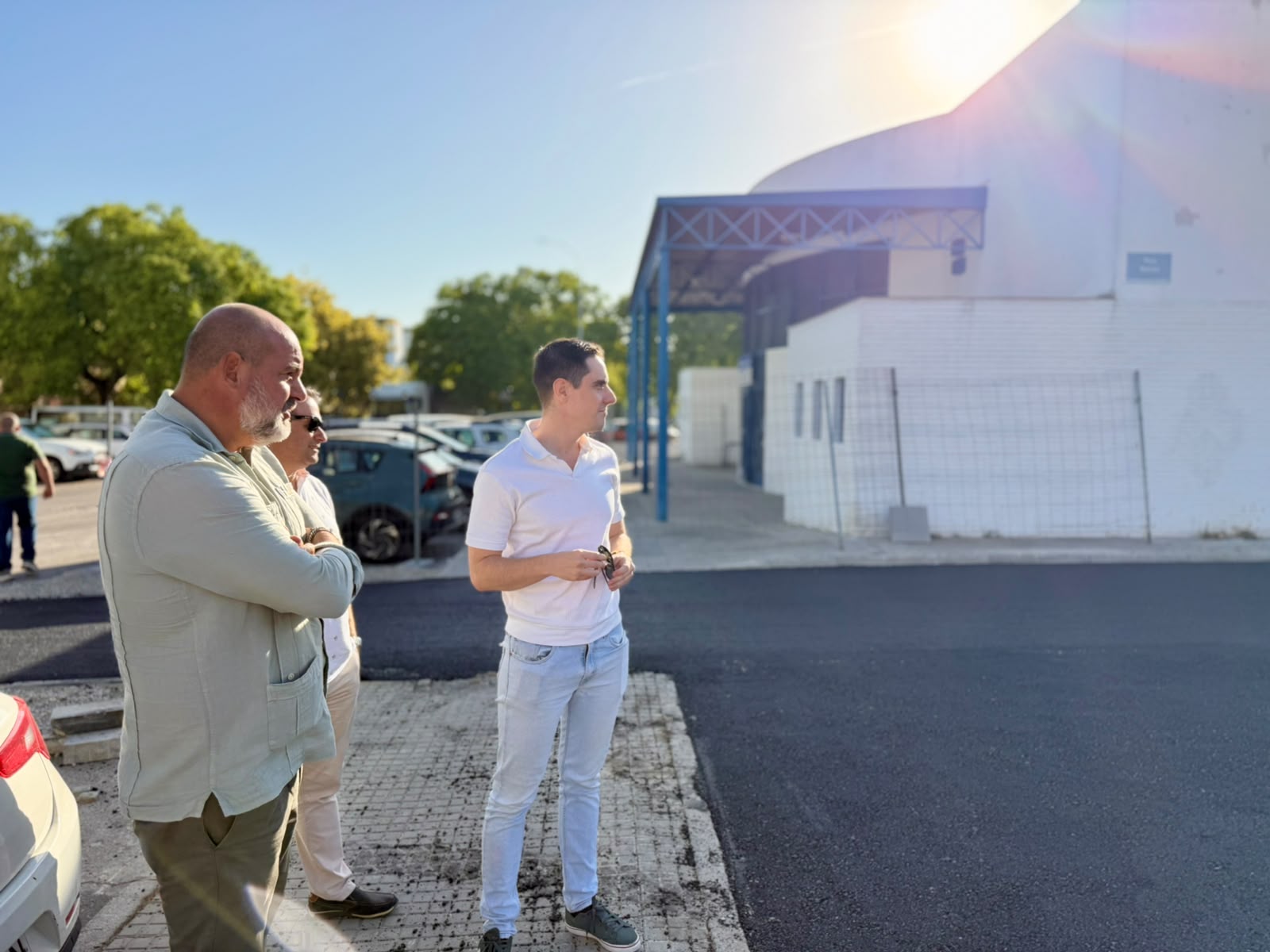 El nuevo aparcamiento público de La Granja, con 60 plazas, ya tiene fecha de 'estreno' en Jerez